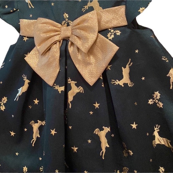 ✨HP✨ Bonnie Jean Rare Holiday Dress Size 24 Months - Picture 2 of 7